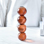 Retro Glass Spherical Colorful Vase - Starhauz.com