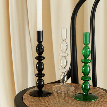 Danish Pastel Colorful Layered Candle Stick - Starhauz.com