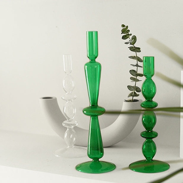 Danish Pastel Colorful Layered Candle Stick - Starhauz.com