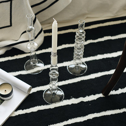 Danish Pastel Colorful Layered Candle Stick - Starhauz.com