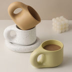 Nordic Minimalist Ceramic Plump Mug - Starhauz.com