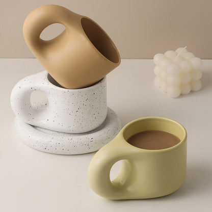 Nordic Minimalist Ceramic Plump Mug - Starhauz.com