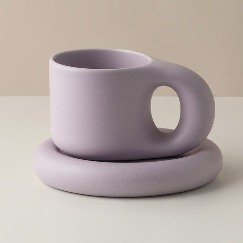 Minimalist Aesthetic Ceramic Cup