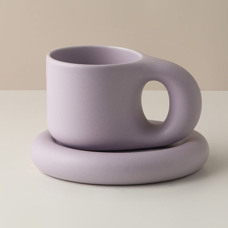 Nordic Minimalist Ceramic Plump Mug - Starhauz.com