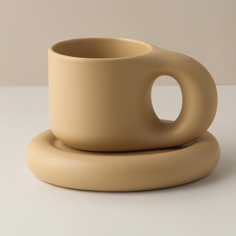 Nordic Minimalist Ceramic Plump Mug - Starhauz.com