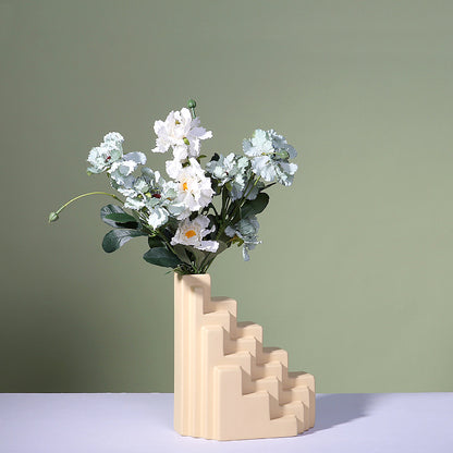 Nordic Pottery Flower Vase Table Décor - Starhauz.com