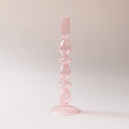 Danish Pastel Colorful Layered Candle Stick - Starhauz.com